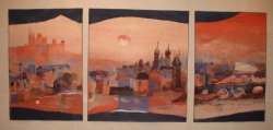 Praha - triptych, art-protis, 22000 K, . 137